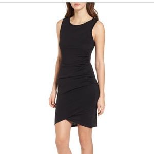 Leith Ruched Black 👗 Dress
